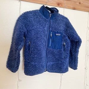 Patagonia Navy Full-Zip Fleece Size